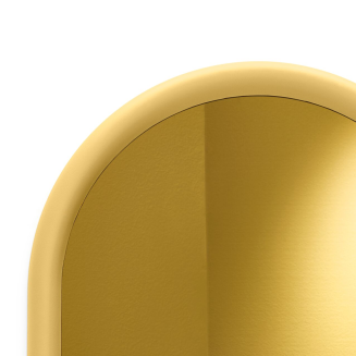 Lustro dekoracyjne Fatboy Mirage Dome Mellow Yellow 60x74 cm - 4