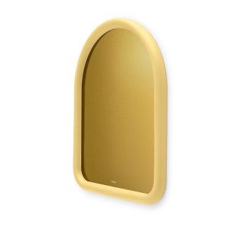 Lustro dekoracyjne Fatboy Mirage Dome Mellow Yellow 60x74 cm - 2