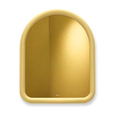Lustro dekoracyjne Fatboy Mirage Dome Mellow Yellow 60x74 cm