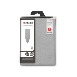 Pokrowiec na deskę do prasowanie Brabntia B 124x38 cm metalizowany - 2