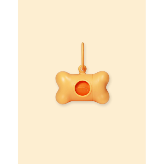 Pojemnik na worki United Pets Bon Ton pomarańczowy - 3