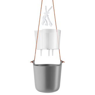 Doniczka wisząca samopodlewająca Eva Solo Grey 15 cm - 3
