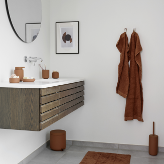 Dywanik łazienkowy Zone Denmark Tiles Taupe 50x80 cm - 4