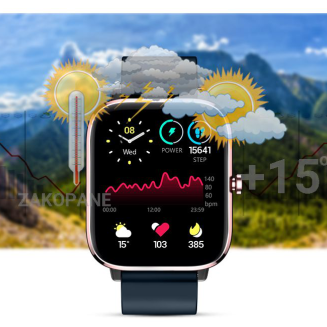Smartwatch Giewont Różowo-Granatowy GW230-5 - 10