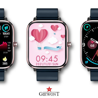 Smartwatch Giewont Różowo-Granatowy GW230-5 - 2