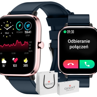 Smartwatch Giewont Różowo-Granatowy GW230-5 - 15
