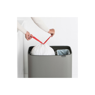 Kosz Brabantia Bo Touch Bin 23+11l Mineral Concrete - 7