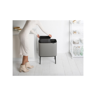 Kosz Brabantia Bo Touch Bin 23+11l Mineral Concrete - 8