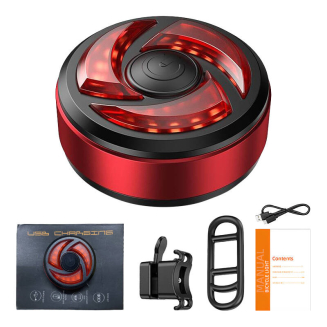 Lampka rowerowa tylna SUPERFIRE BTL02 330mAh USB - 3