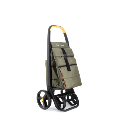 Wózek zakupowy Rolser M Clec Termo Polar M8 Plus Lemon Kaki