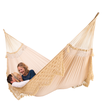  La Siesta Bossanova champagne kingsize hammock - 2