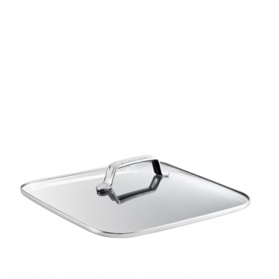 Szklana pokrywa do brytfanny Scanpan TechnIQ The Square 28x28 cm | JESIENNA PROMOCJA