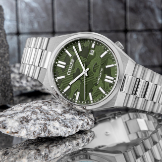 Zegarek Męski CITIZEN Tsuyosa Sapphire Mechanical NJ0159-86X + BOX - 6