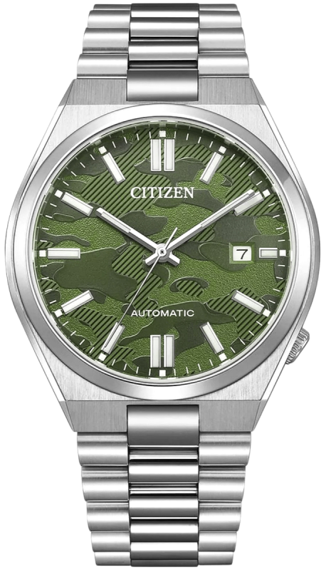 Zegarek Męski CITIZEN Tsuyosa Sapphire Mechanical NJ0159-86X + BOX