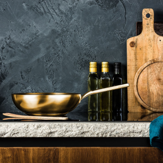 Wok Mepra Stile Oro by Pininfarina 28 cm - 2