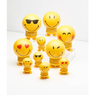 Figurine Hoptimist Smiley S Yellow - 4
