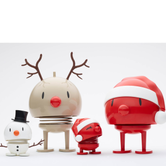 Figurine Hoptimist Snowman S White - 3