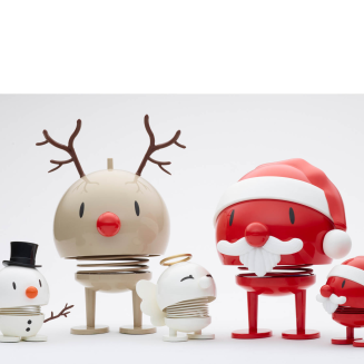 Figurine Hoptimist Snowman S White - 4