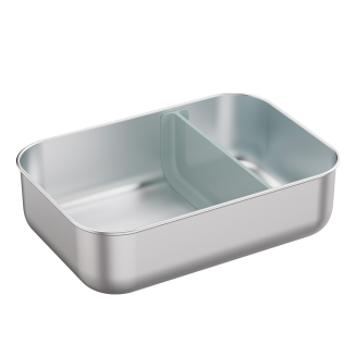 Pudełko lunch ze stali nierdzewnej BergHOFF EcoBLUE Slate - 2