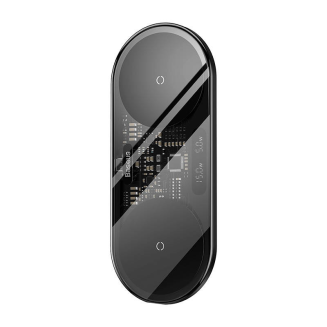 Ładowarka indukcyjna BASEUS Digital LED Display 20W Qi 2w1 - 3