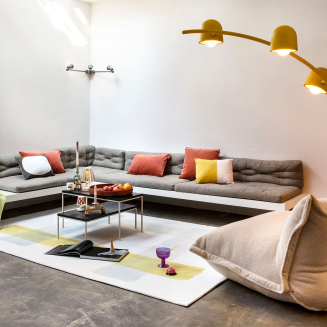 Fotel Fatboy The BonBaron Sherpa Ecru 120x120x75 cm - 12