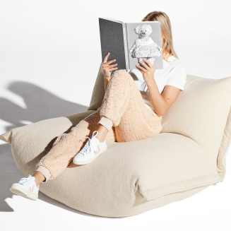 Fotel Fatboy The BonBaron Sherpa Ecru 120x120x75 cm - 10