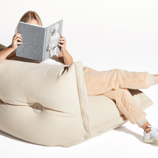 Fotel Fatboy The BonBaron Sherpa Ecru 120x120x75 cm - 11