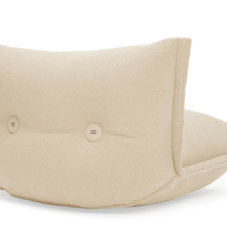 Fotel Fatboy The BonBaron Sherpa Ecru 120x120x75 cm - 4