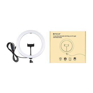  PULUZ ring lamp with phone holder - 3