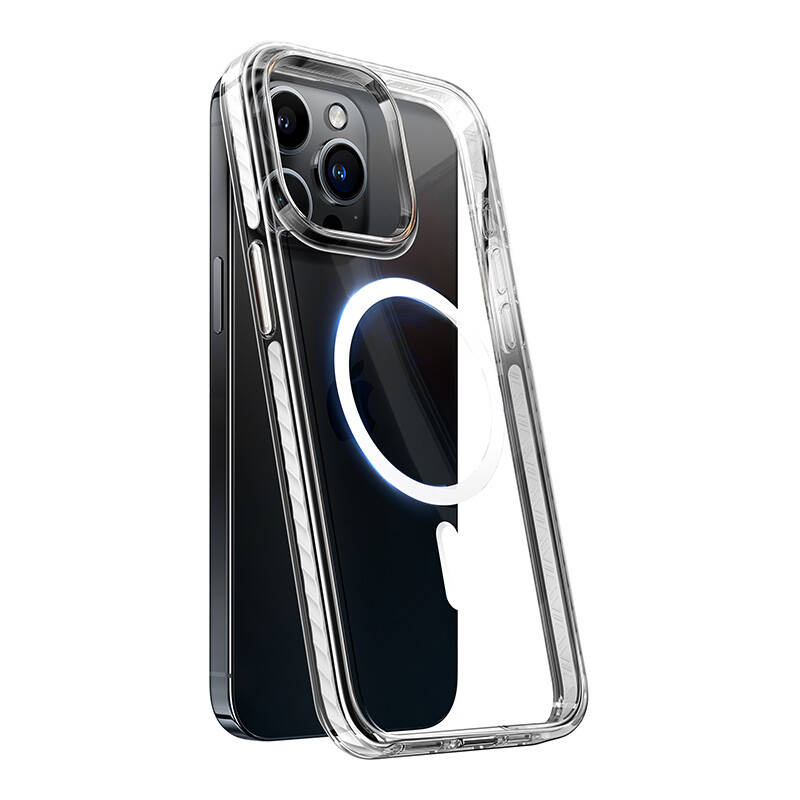  TORRAS Spark Magnetic Case iPhone 15 Pro (Transparent)