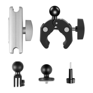 PULUZ Motorcycle Mount for Sports Cameras (Black) - 2