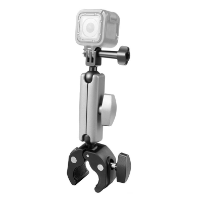  PULUZ Motorcycle Mount for Sports Cameras (Black)