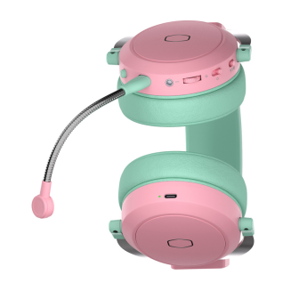 Słuchawki gamingowe Cooler Master CH351-MC (zielono-różowe) - 4