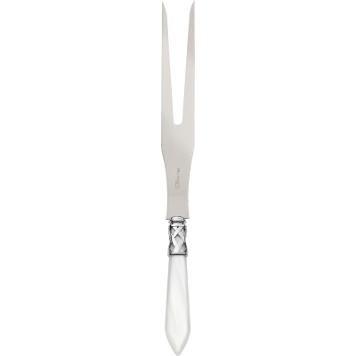 Widelec do pieczeni Casa Bugatti Aladdin White/Steel