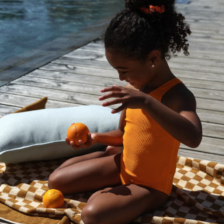 Poduszka dziecięca Wigiwama Outdoor Block Cushion Azure - 6