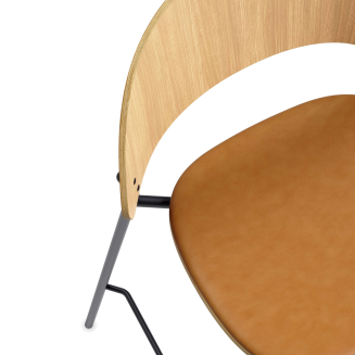 Hoker Eva Solo Dosina oiled oak & cognac leather 75 cm - 5