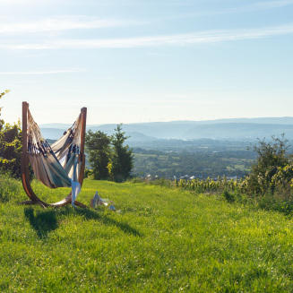 Fotel hamakowy ze stojakiem La Siesta Udine Outdoor Cedar Comfort - 12