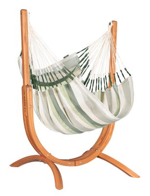 Fotel hamakowy ze stojakiem La Siesta Udine Outdoor Cedar Comfort