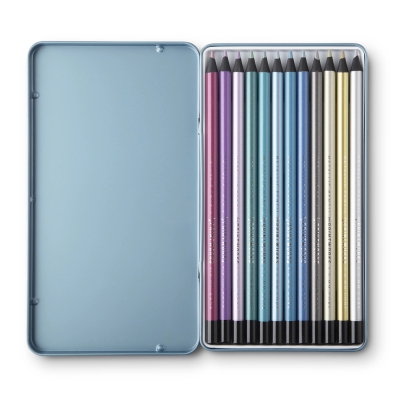 Kredki 12 kolorów - Metallic | PRINTWORKS