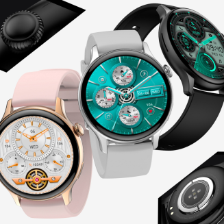 Smartwatch Damski RUBICON RNCF10 Silver/Grey SMARUB238 - 7