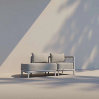 Fotel ogrodowy SACKit Kirra Lounge Sofa Open End Right Sand - 5