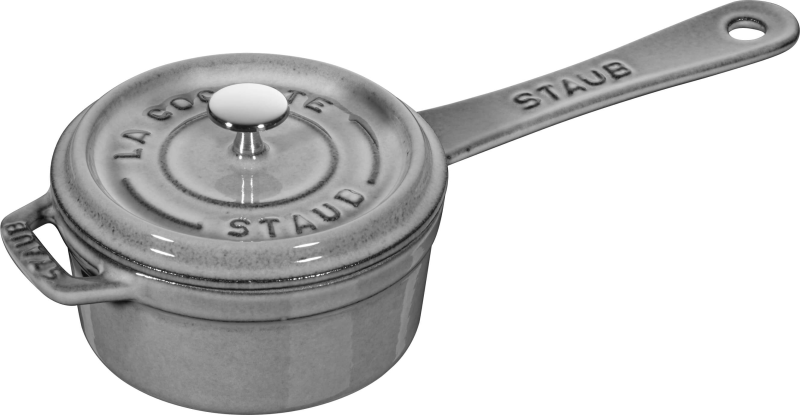 Rondelek żeliwny Staub Grafitowy - 0.25 l | JESIENNA PROMOCJA
