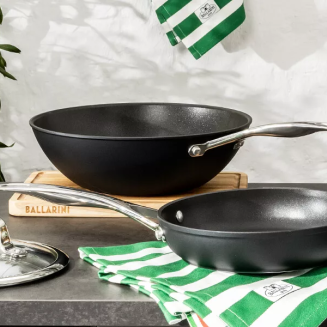 Tytanowy wok indukcyjny Ballarini Alba 30 cm - 12