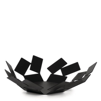 Alessi La Stanza dello Scirocco bread basket, black