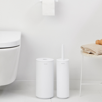 Zestaw trzech akcesoriów toaletowych Brabantia MindSet White - 3