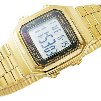 Zegarek Damski CASIO A178WGA-1ADF - 4