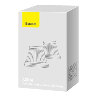 Filtr do odkurzacza samochodowego Baseus A3lite 2 szt (biały) - 6