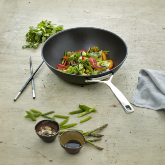 Wok ceramiczny Demeyere Alu Pro 5 Ceraforce 30 cm - 3