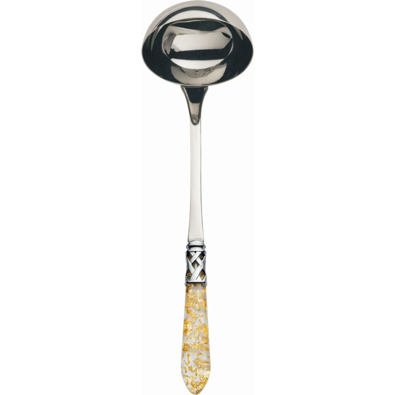 Łyżka wazowa Casa Bugatti Aladdin Gold/Steel