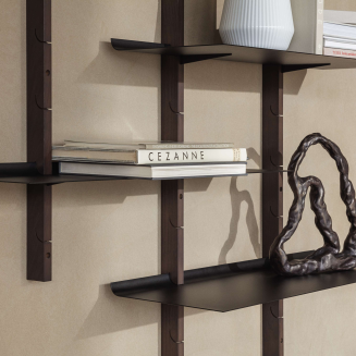 Półka ścienna Eva Solo Smile Smoked Oak & Black 170 cm - 7